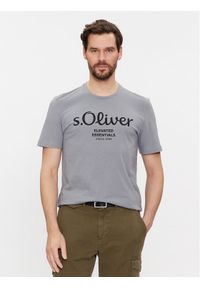 s.Oliver T-Shirt 2139909 Szary Regular Fit. Kolor: szary. Materiał: bawełna #1