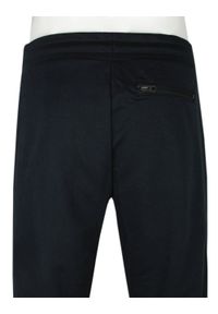 Spodnie Dresowe, Męskie - Pako Jeans - Czarne. Kolor: czarny. Materiał: bawełna #3