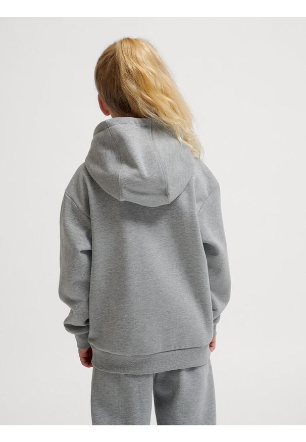Bluza z kapturem dla dzieci Hummel Bee Loose. Typ kołnierza: kaptur. Kolor: szary