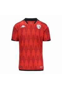 Kappa - Koszulka trzecia Spezia Calcio Pro 2023/24. Kolor: czerwony. Sport: piłka nożna