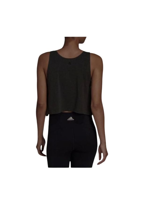 Koszulka sportowa damska Adidas Studio. Kolor: czarny