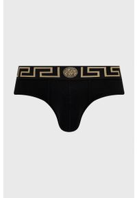 VERSACE - Versace slipy (3-pack) męskie. Kolor: czarny #7