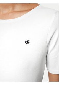 Marc O'Polo T-Shirt 406 2183 51159 Biały Regular Fit. Typ kołnierza: polo. Kolor: biały. Materiał: bawełna #2