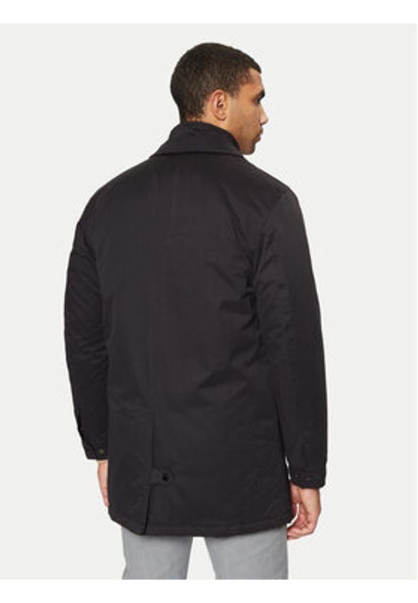 INDICODE Parka Ricco 15-889 Czarny Regular Fit. Kolor: czarny. Materiał: syntetyk