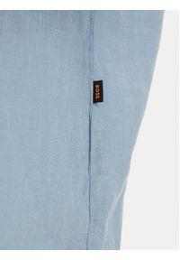 BOSS Koszula 50537382 Niebieski jasny Regular Fit. Kolor: niebieski. Materiał: len #4
