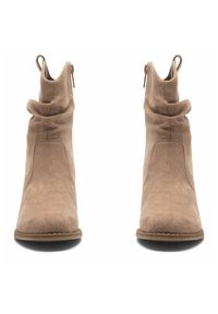 Jenny Fairy Kowbojki LORA WS5052-03 Beżowy. Kolor: beżowy. Materiał: materiał #7