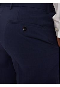BOSS - Boss Garnitur H-Huge 50521724 Granatowy Slim Fit. Kolor: niebieski. Materiał: syntetyk, wełna #5