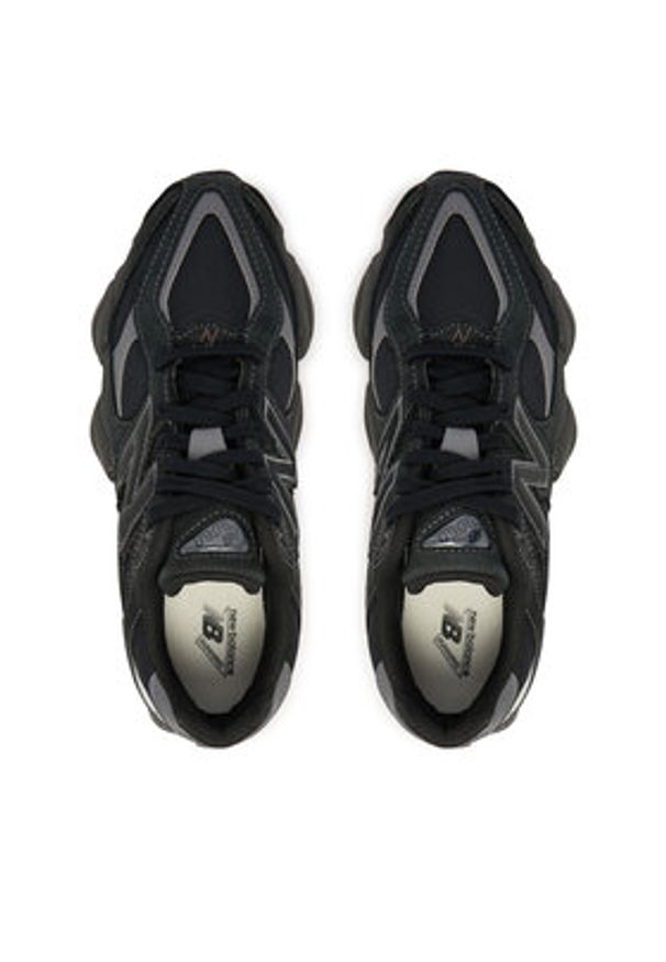 New Balance Sneakersy U906079E Czarny. Kolor: czarny. Materiał: zamsz, skóra