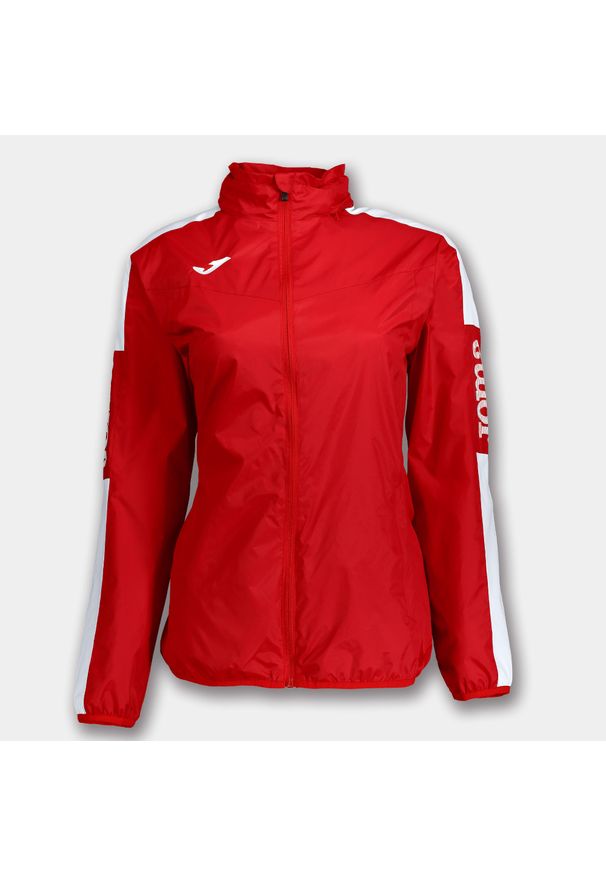 Damska wiatrówka Joma Champion IV. Kolor: czerwony, biały, wielokolorowy. Materiał: mesh