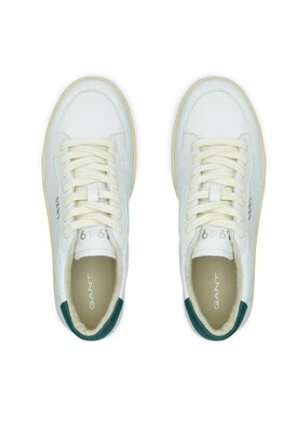 GANT - Gant Sneakersy 30631901 Biały. Kolor: biały. Materiał: skóra
