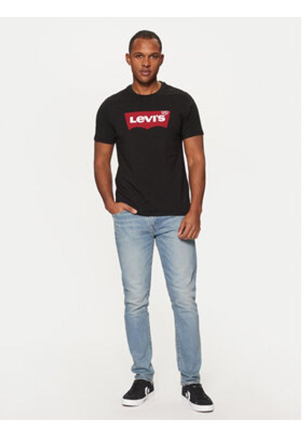 Levi's® T-Shirt Housemark Tee 17783-0137 Czarny Regular Fit. Kolor: czarny. Materiał: bawełna