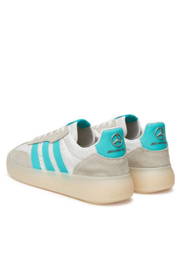 Adidas - adidas Sneakersy Mercedes - AMG Petronas Formula One Team Barreda Decode JR1062 Biały. Kolor: biały. Materiał: skóra