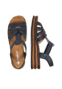 Rieker Sandały CEO-62918-14 Granatowy. Kolor: niebieski. Materiał: skóra #2