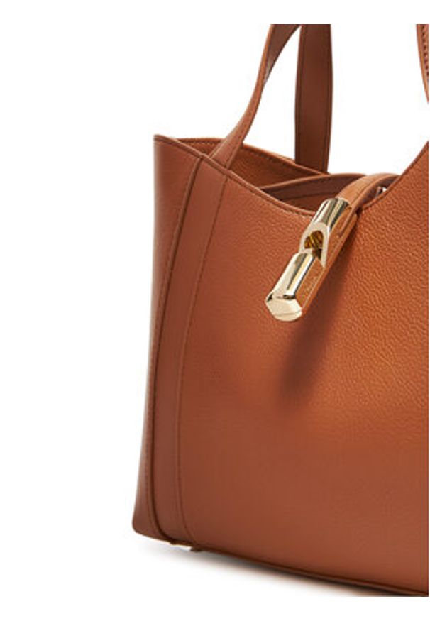 Furla Torebka Goccia S WB01789 BX3353 KH RY000 Brązowy. Kolor: brązowy. Materiał: skórzane