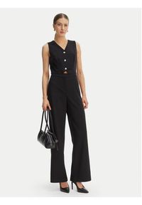 Morgan Kombinezon 252-PAMELI Czarny Regular Fit. Kolor: czarny. Materiał: syntetyk #5