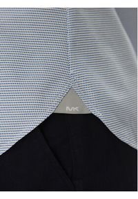 Michael Kors Koszula MK0DS01555 Błękitny Slim Fit. Kolor: niebieski. Materiał: syntetyk #4