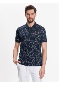 La Martina Polo VMP009 PK163 Biały Regular Fit. Typ kołnierza: polo. Kolor: biały. Materiał: bawełna #1