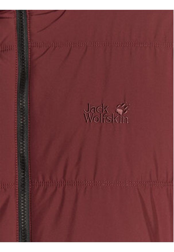 Jack Wolfskin Kurtka przejściowa North York 1206381 Bordowy Regular Fit. Kolor: czerwony. Materiał: syntetyk