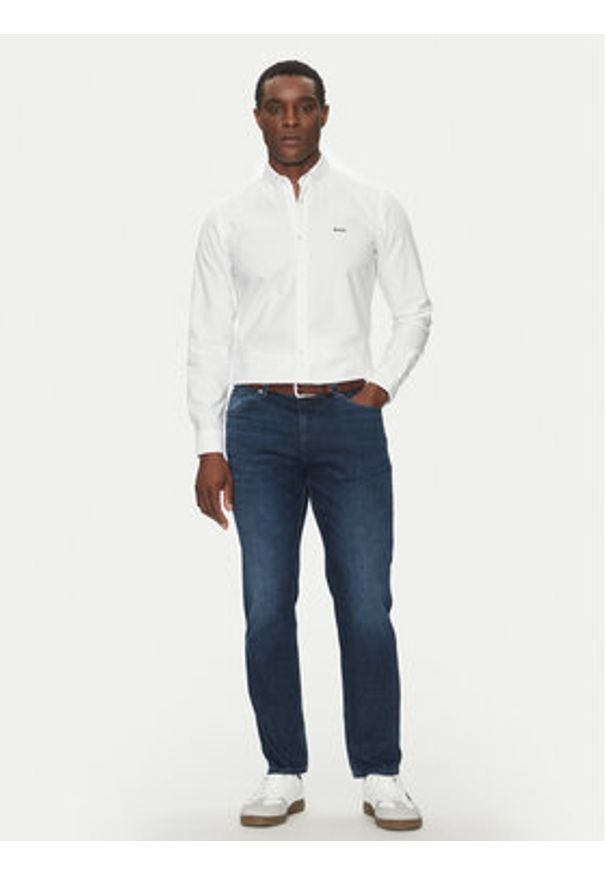 BOSS Koszula H-Roan-Bd-E-C1-243 50521996 Biały Slim Fit. Kolor: biały. Materiał: bawełna