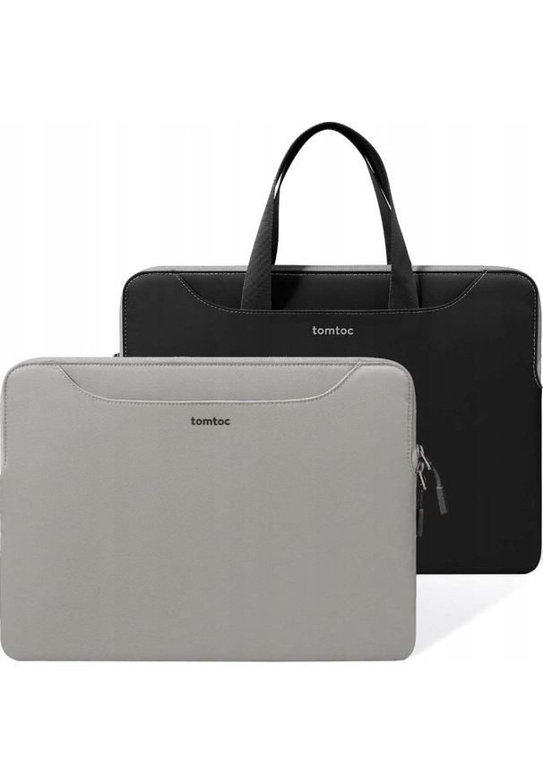 Torba Tomtoc tomtoc Light-A21 Dual-color Slim Laptop Handbag, 13,5 Inch - Gray