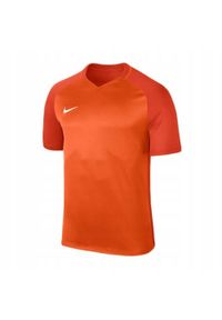 Nike - Męska Koszulka Dry Trophy III. Kolor: żółty, wielokolorowy, pomarańczowy. Sport: turystyka piesza #1