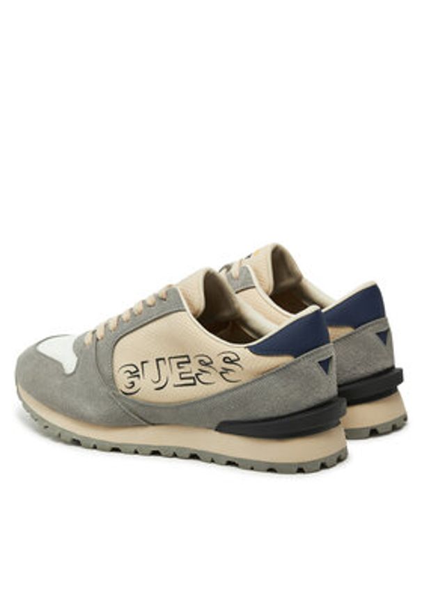 Guess Sneakersy FMPARO PAC12 Szary. Kolor: szary. Materiał: skóra