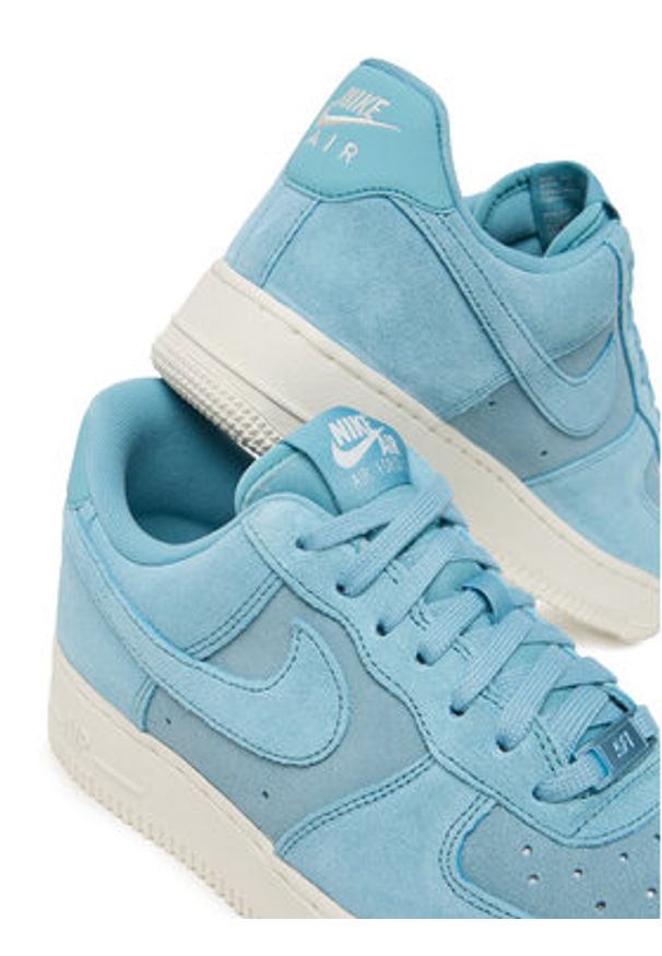 Nike Sneakersy Air Force 1 '07 HJ5336 400 Niebieski. Kolor: niebieski. Materiał: skóra, zamsz. Model: Nike Air Force