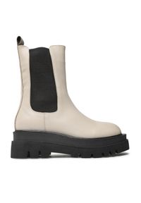 Gino Rossi Botki 20773 Beżowy. Kolor: beżowy. Materiał: skóra #1