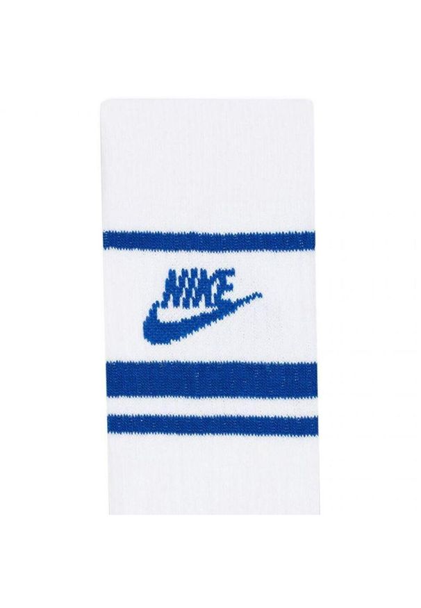 Nike - Skarpety Unisex Dla Dorosłych Sportswear Essential DriFIT Everyday Crew (zestaw. Kolor: niebieski, wielokolorowy, biały. Sport: turystyka piesza