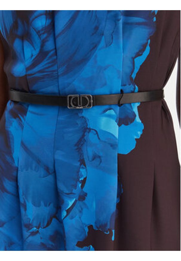 DKNY Sukienka koktajlowa DD5N3J04 Czarny Regular Fit. Kolor: czarny. Materiał: syntetyk. Styl: wizytowy