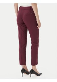 Hugo - HUGO Spodnie materiałowe Hedima-1 50544742 Fioletowy Slim Fit. Kolor: fioletowy. Materiał: syntetyk #4