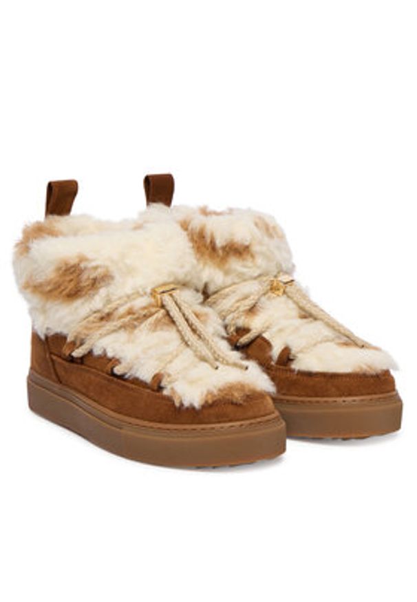 Inuikii Śniegowce Teddy Low 1001.001.0321 Brązowy. Kolor: brązowy. Materiał: skóra, zamsz