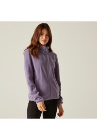 Regatta - Clemance IV damski polar. Kolor: fioletowy. Materiał: polar. Sport: turystyka piesza #1