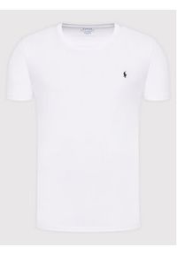 Polo Ralph Lauren T-Shirt Sle 714844756004 Biały Regular Fit. Typ kołnierza: polo. Kolor: biały. Materiał: bawełna