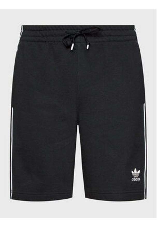Adidas - adidas Szorty sportowe Rekive HK7307 Czarny Regular Fit. Kolor: czarny. Materiał: bawełna. Styl: sportowy
