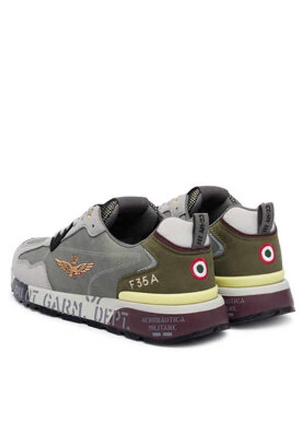 Aeronautica Militare Sneakersy 252SC0276UCT03380 Szary. Kolor: szary. Materiał: materiał