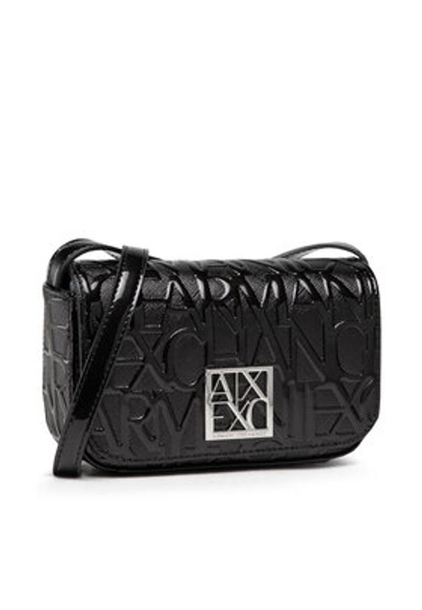 Armani Exchange Torebka 942734 CC794 00020 Czarny. Kolor: czarny. Materiał: skórzane