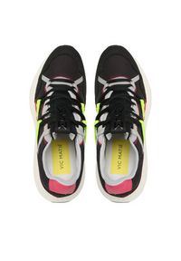 Vic Matié Sneakersy 5C1102D_B02BE6TG17 Czarny. Kolor: czarny. Materiał: materiał #4