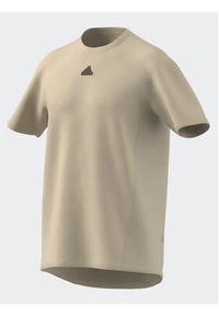 Adidas - adidas T-Shirt City Escape T-Shirt IC9733 Beżowy Regular Fit. Kolor: beżowy. Materiał: bawełna #3