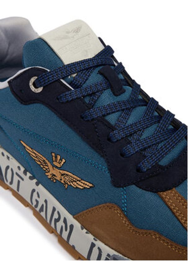 Aeronautica Militare Sneakersy 261SC0276UCT04327 Brązowy. Kolor: brązowy. Materiał: materiał