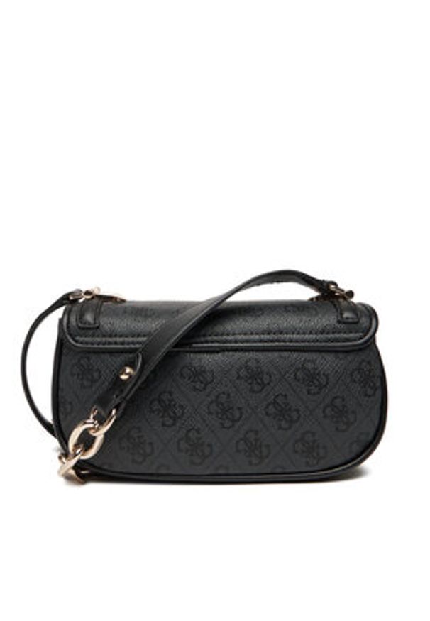 Guess Torebka Dea Mini HWSG79 93790 Szary. Kolor: szary. Materiał: skórzane