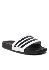 Adidas - adidas Klapki adilette Comfort GZ5893 Biały. Kolor: biały. Materiał: skóra