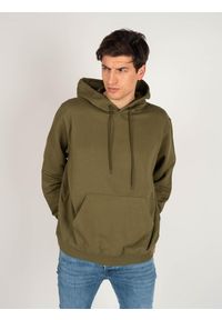 MSGM Bluza "Hoodie" | 2840MM76 | Felpa | Mężczyzna | Zielony. Typ kołnierza: kaptur. Kolor: zielony. Materiał: bawełna. Wzór: aplikacja, nadruk #3