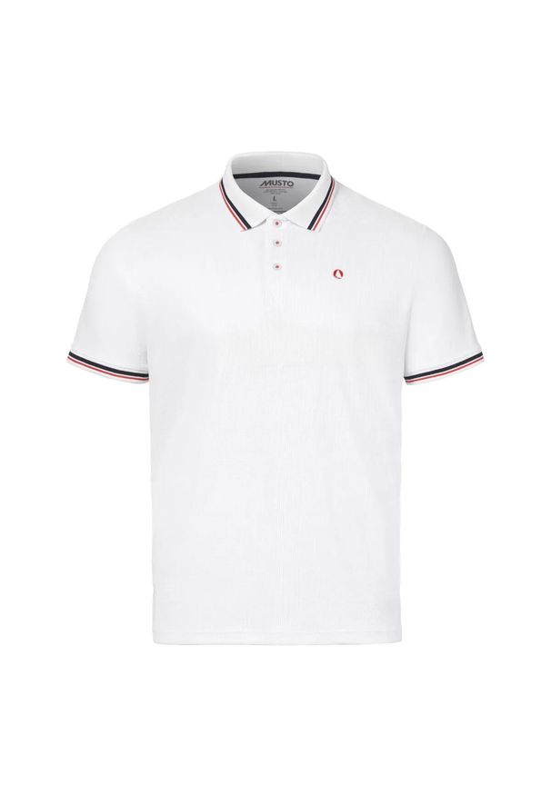 Polo Musto Evo Pro Lite 2.0. Typ kołnierza: polo. Kolor: biały