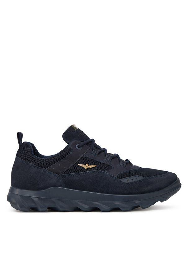 Aeronautica Militare Sneakersy 242SC253PL250 Granatowy. Kolor: niebieski. Materiał: zamsz, skóra