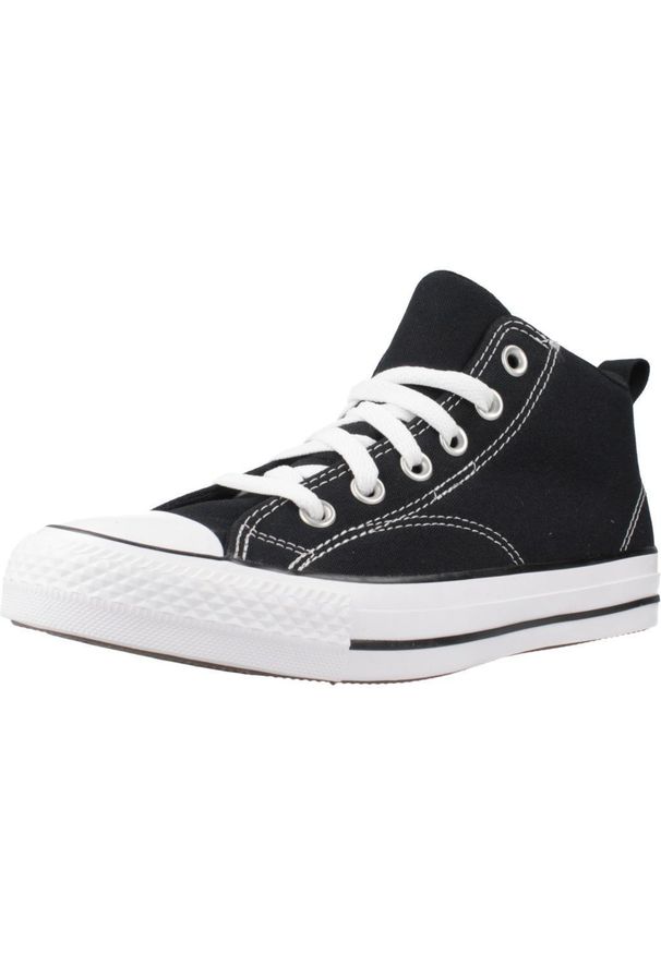 Converse - Buty CONVERSE CHUCK TAYLOR ALL STAR MALDEN STREET Czarny. Kolor: czarny. Materiał: skóra. Styl: street
