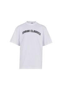 Koszulka Urban Classics College Logo Tall. Kolor: biały #1