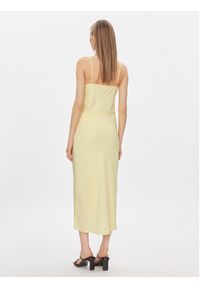 Calvin Klein Sukienka letnia K20K206776 Żółty Regular Fit. Kolor: żółty. Materiał: syntetyk. Sezon: lato #4