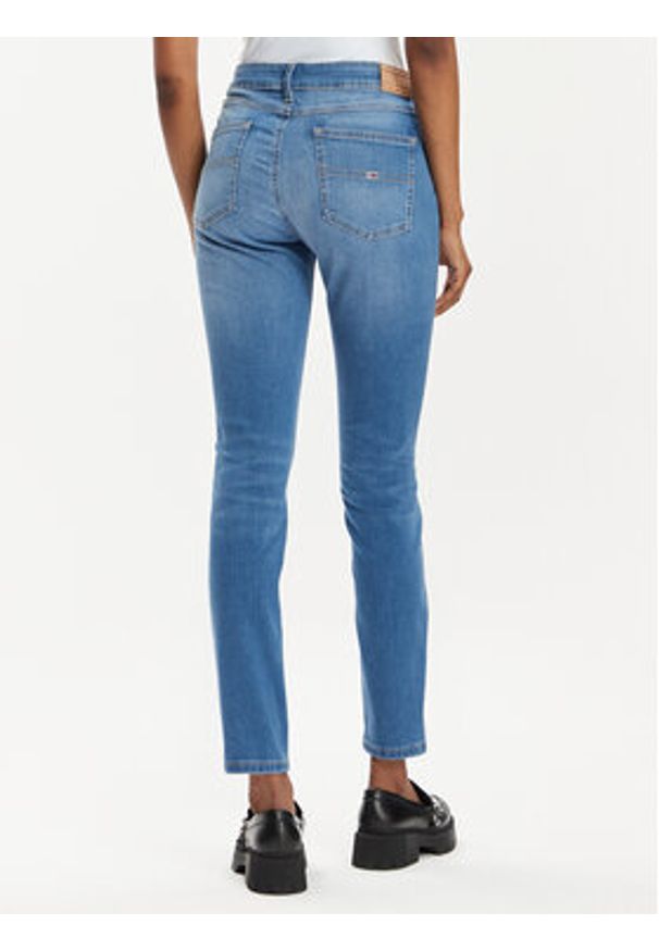 Tommy Jeans Jeansy Sophie DW0DW17584 Niebieski Skinny Fit. Kolor: niebieski