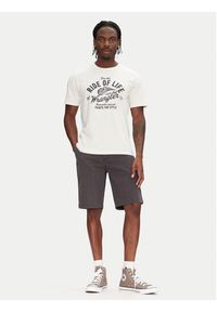 Wrangler Szorty materiałowe 112362922 Szary Slim Fit. Kolor: szary. Materiał: bawełna #3